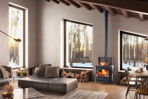 stove Isotta con cerchi Evo from La Nordica
